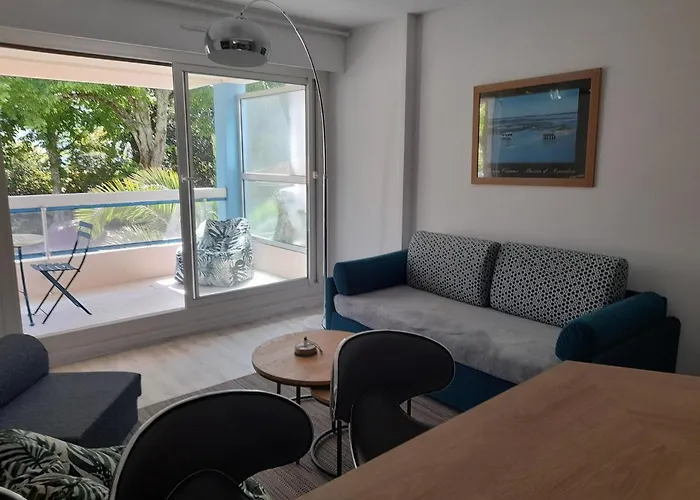 T2 A - Proche Du Casino, Centre-ville, D'eyrac, Parking Et Balcon - Fr-1-319-510 Апартаменты *